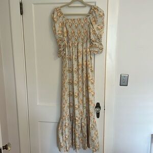 Nothing Fits But DIANA DRESS WITH BOW BROOCH × 1
ANTIQUE ROSE / M/L